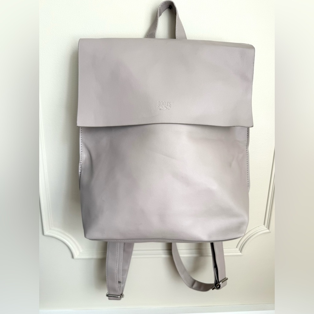 Roots Genuine Leather Backpack Purse